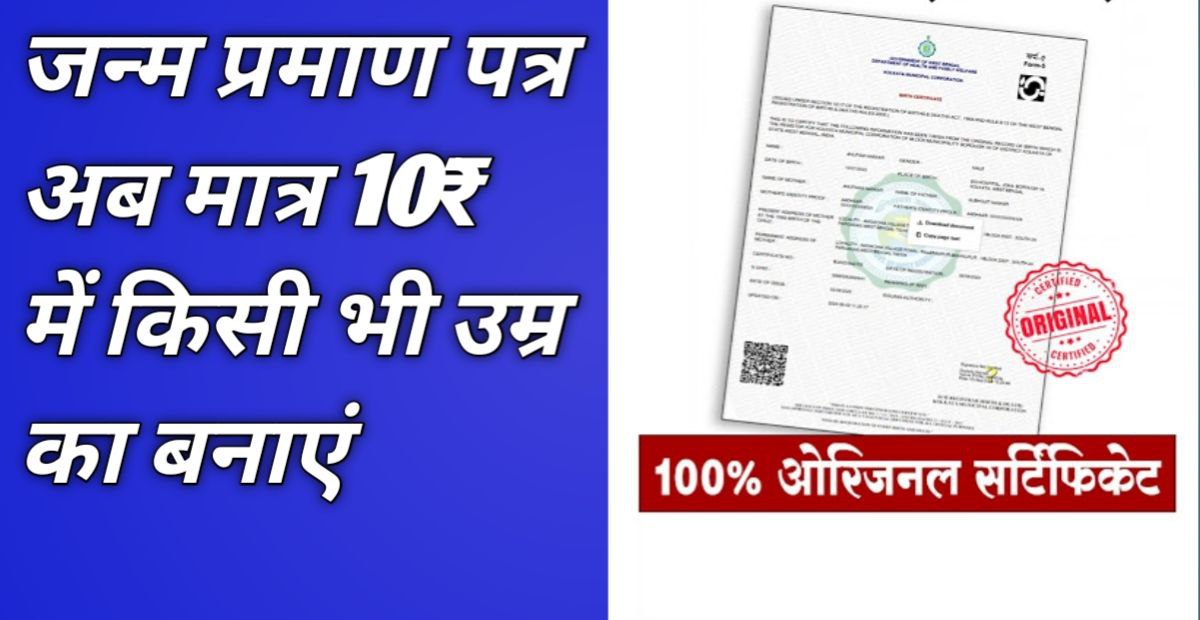 Birth certificate Big Update